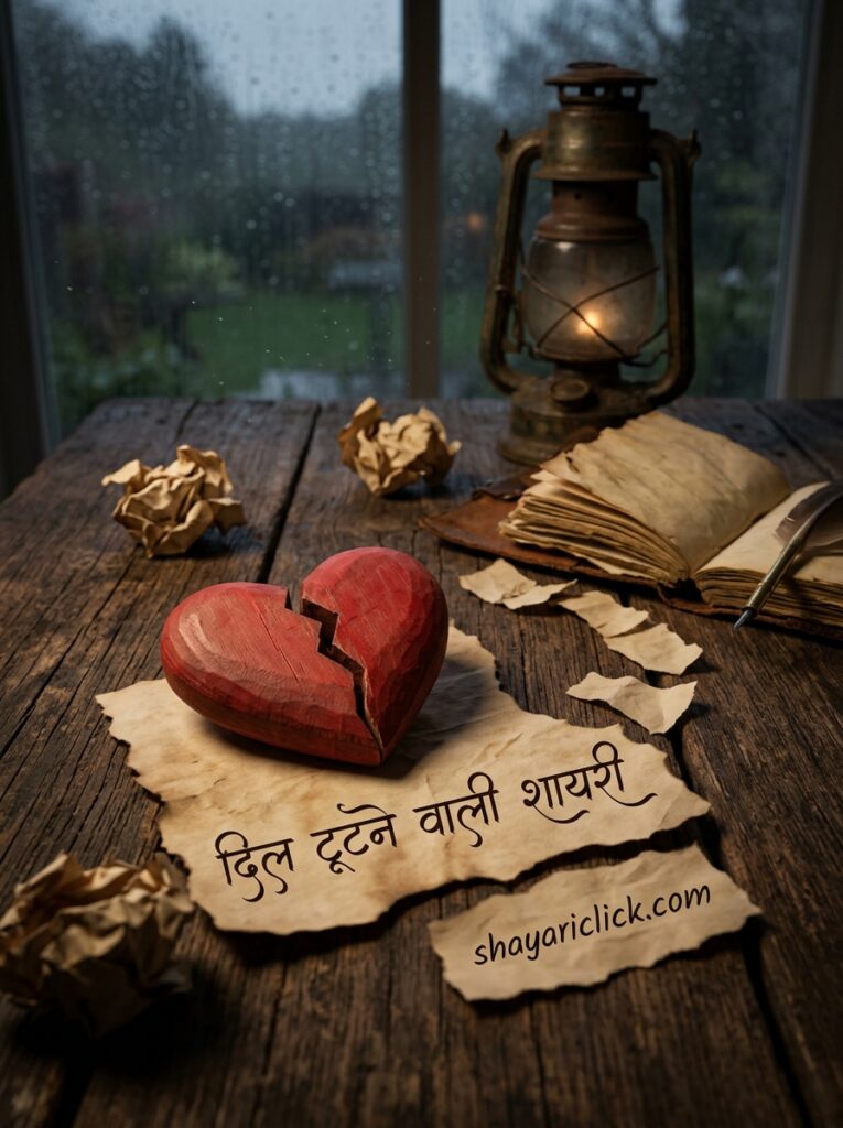 heart break up shayari