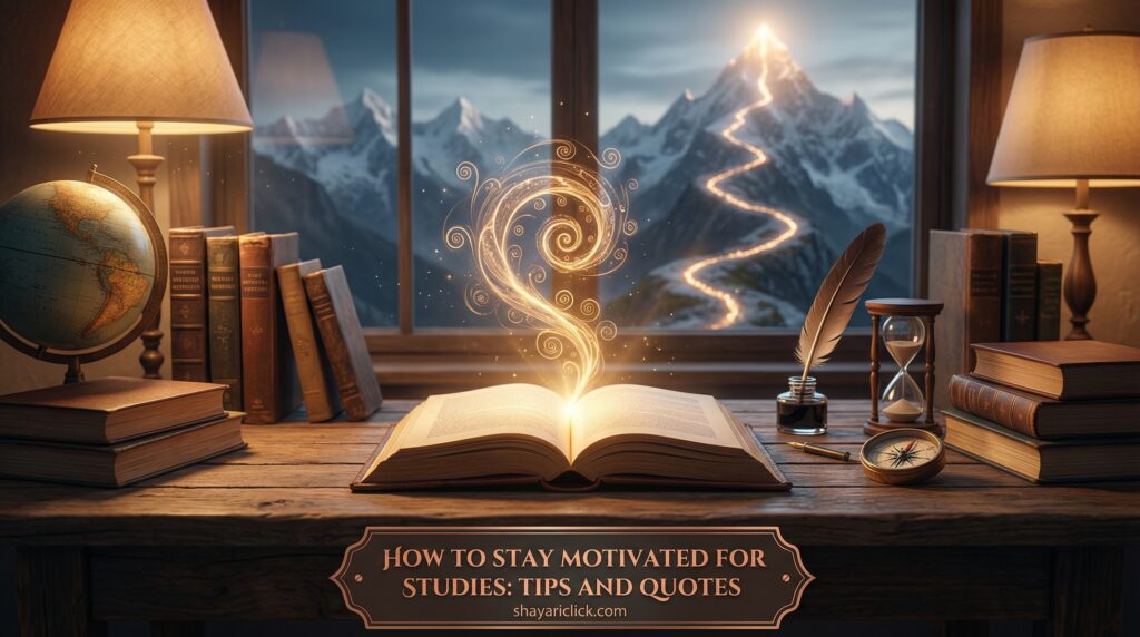 How to Stay Motivated for Studies: Tips and Quotes