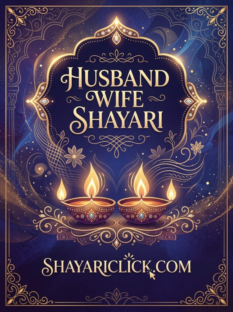 husband wife shayari
