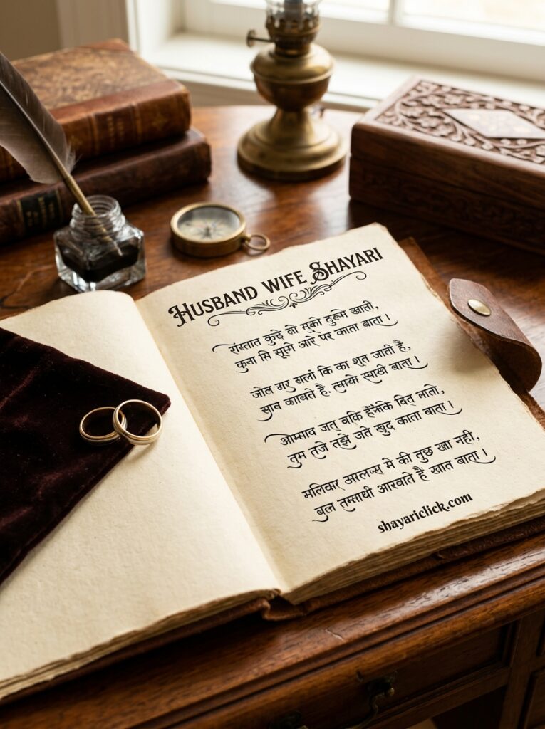 husband wife shayari
