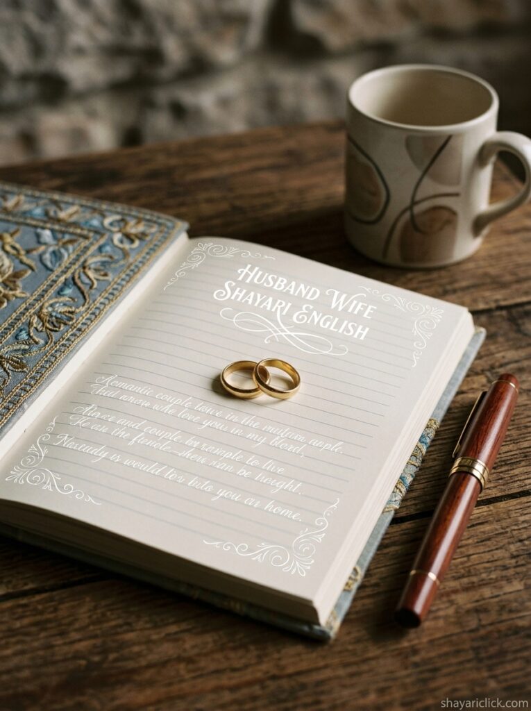 husband wife shayari english