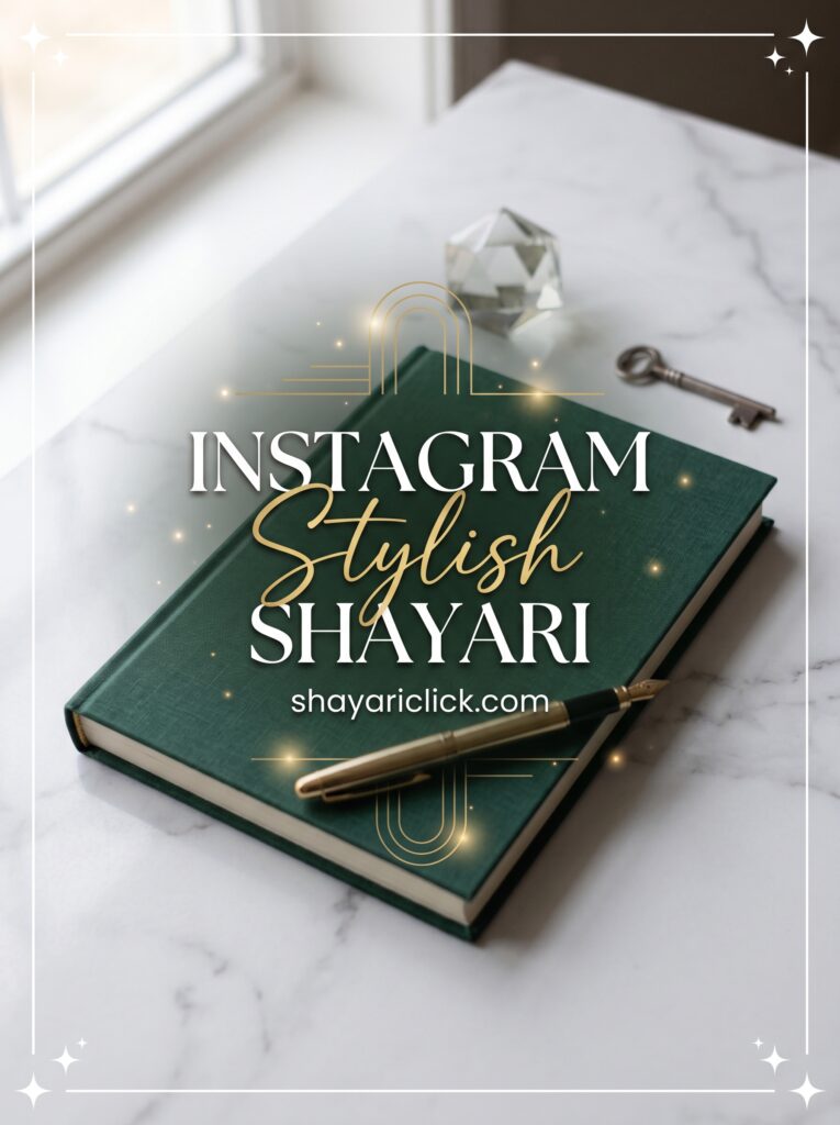 instagram stylish shayari