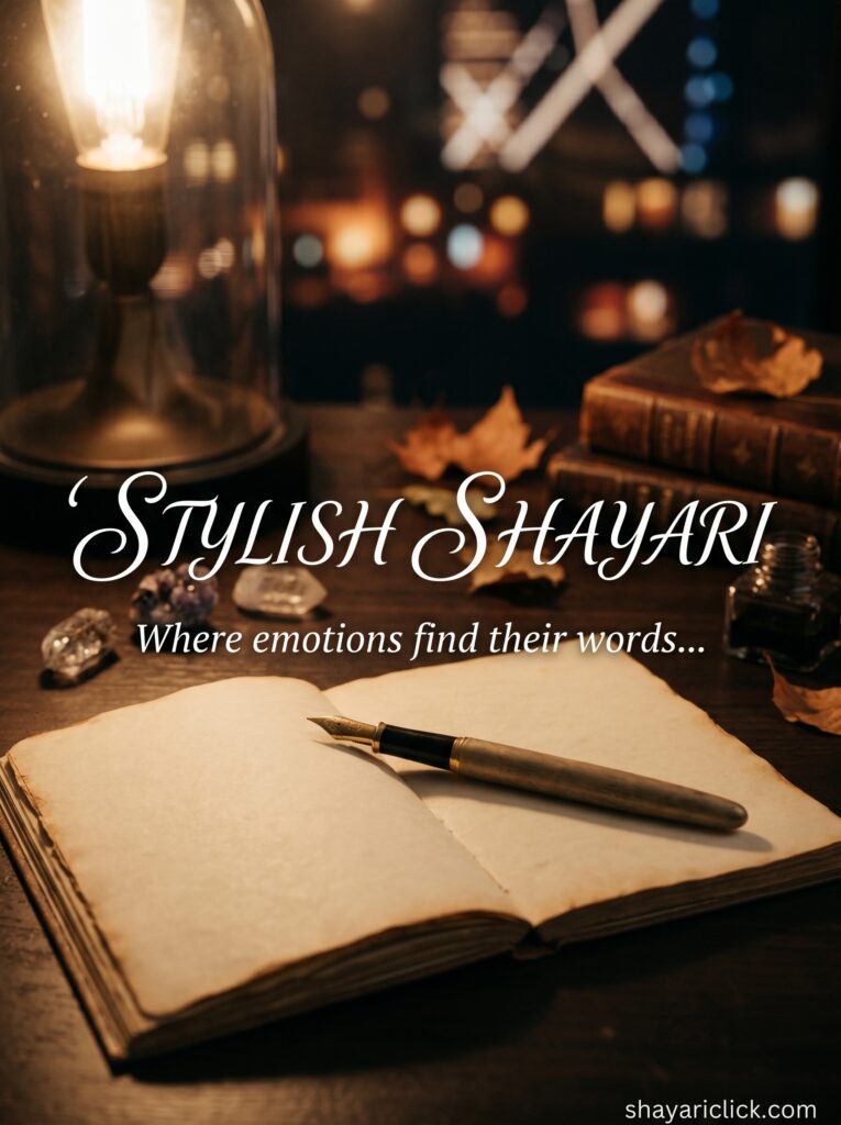 instagram stylish shayari