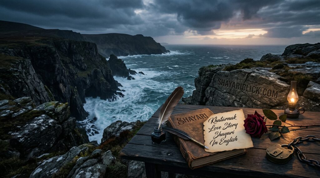 Khatarnak Love Story Shayari in English