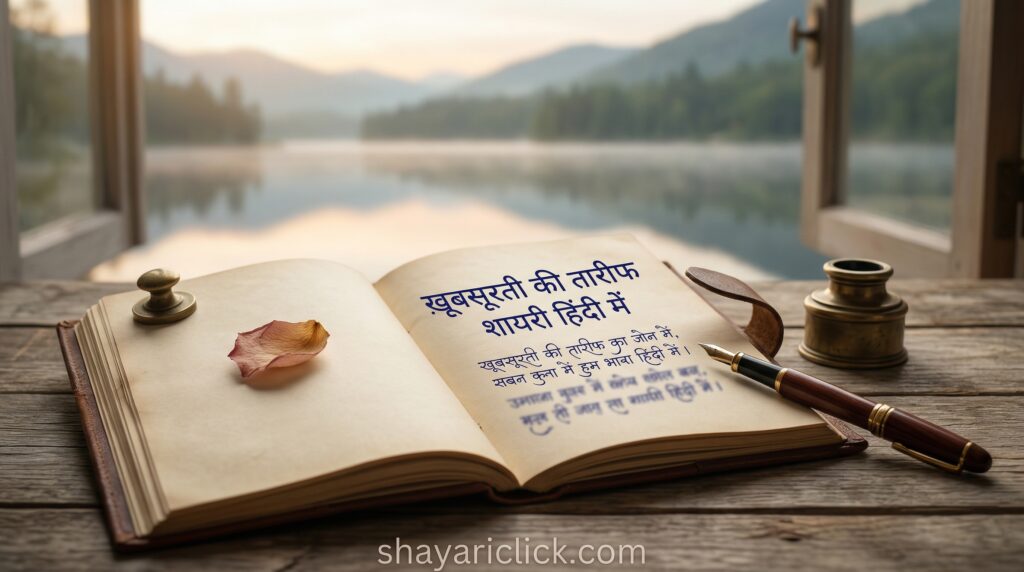 Khubsurti Ki Tareef Shayari in Hindi