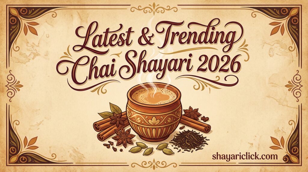 Latest & Trending Chai Shayari 2026