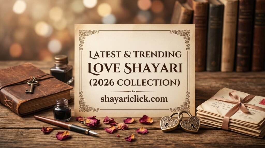 Latest & Trending Love Shayari (2026 Collection)