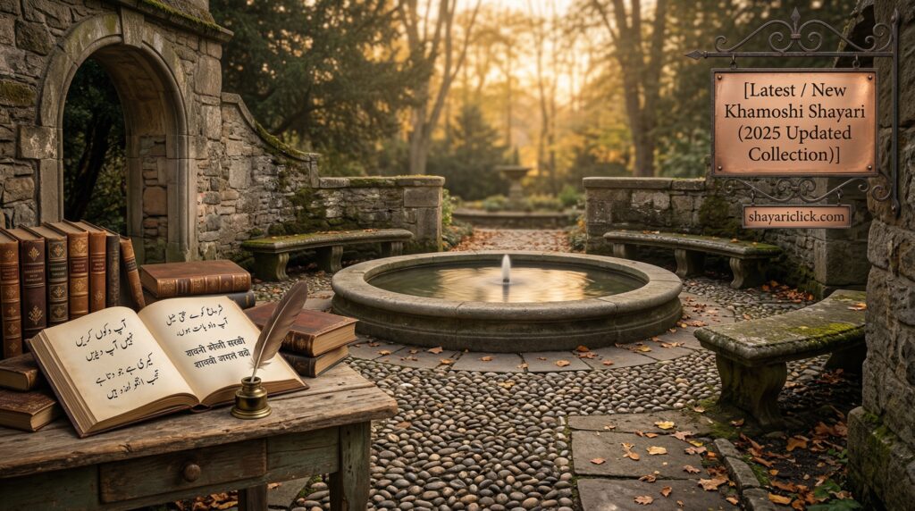 Latest / New Khamoshi Shayari (2026 Updated Collection)