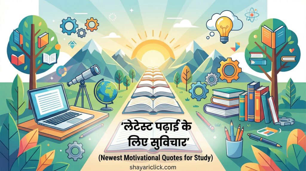 Latest Padhai Ke Liye Suvichar (Newest Motivational Quotes for Study)