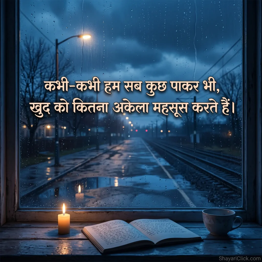 Latest Sad Shayari 2026 (New Collection)