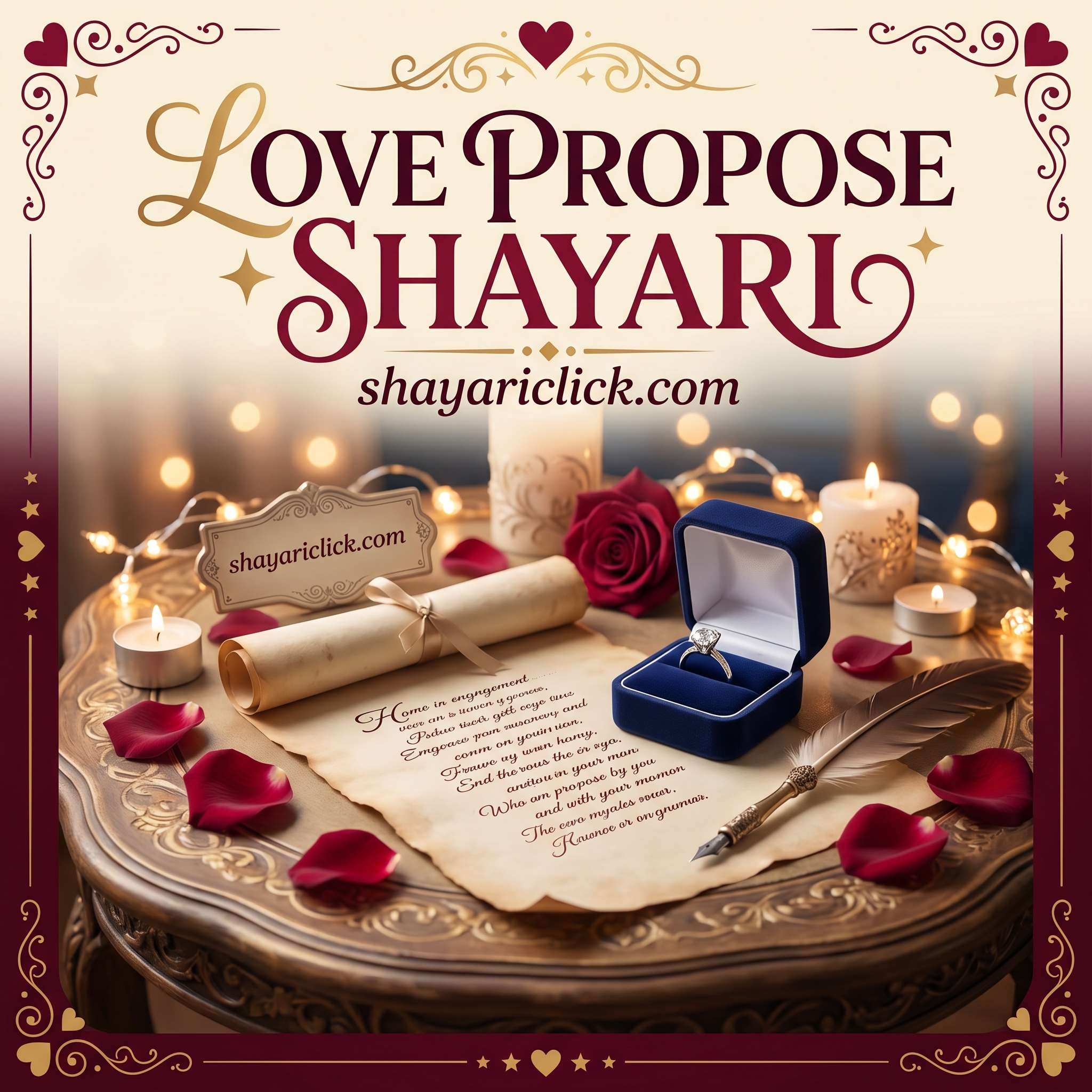 Love Propose Shayari