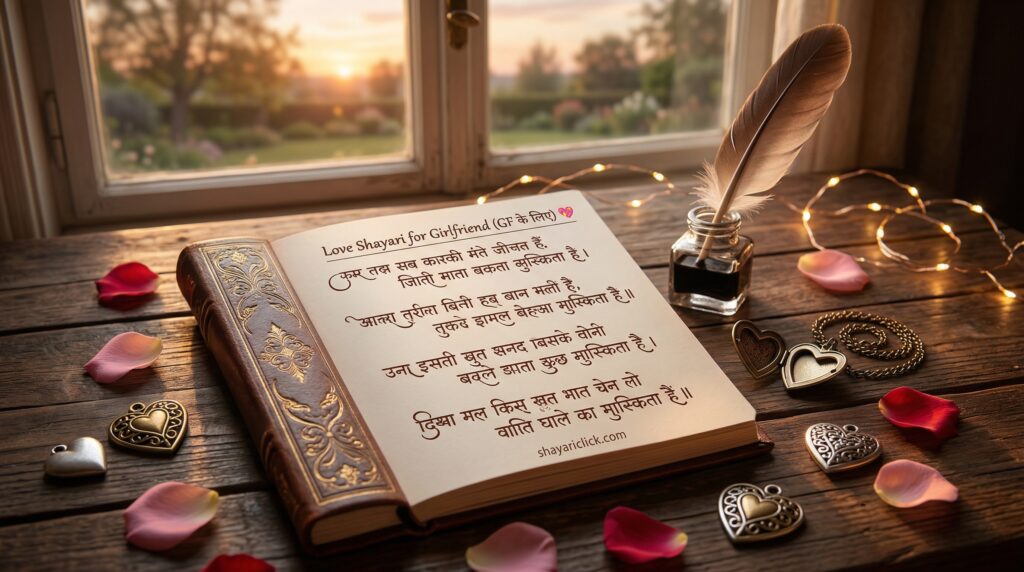 Love Shayari for Girlfriend (GF के लिए) 💖