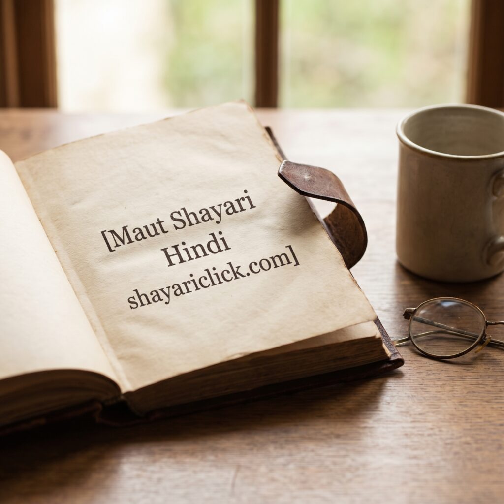 Maut Shayari Hindi