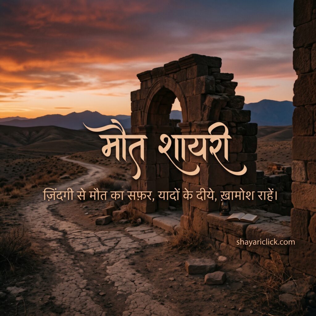 Maut shayari in hindi