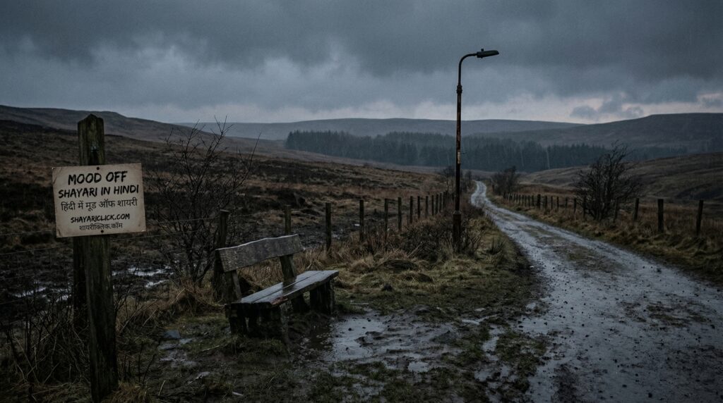 Mood Off Shayari in Hindi