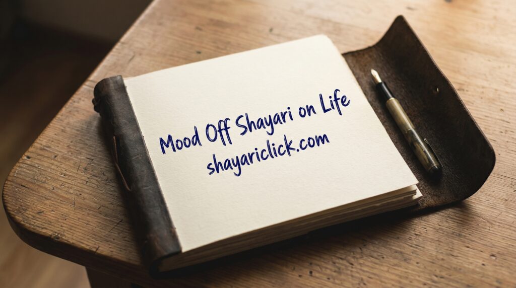 Mood Off Shayari on Life