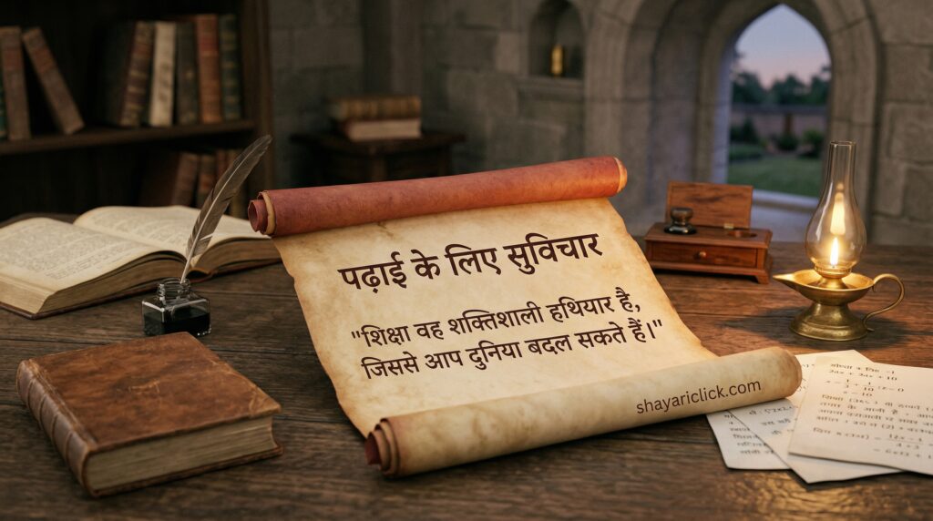 Padhai Ke Liye Suvichar in Hindi