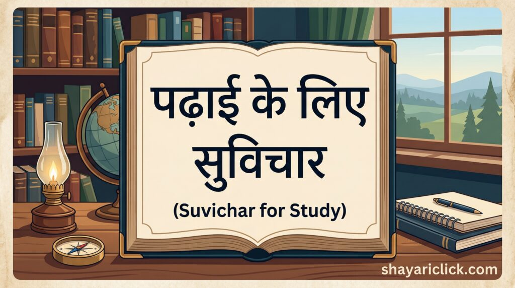 Padhai ke Liye Suvichar (Suvichar for Study)