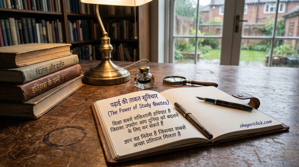 Padhai Ki Taqat Suvichar (The Power of Study Quotes)
