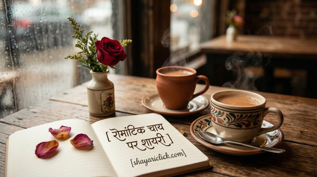 Romantic Chai Shayari (रोमांटिक चाय पर शायरी)