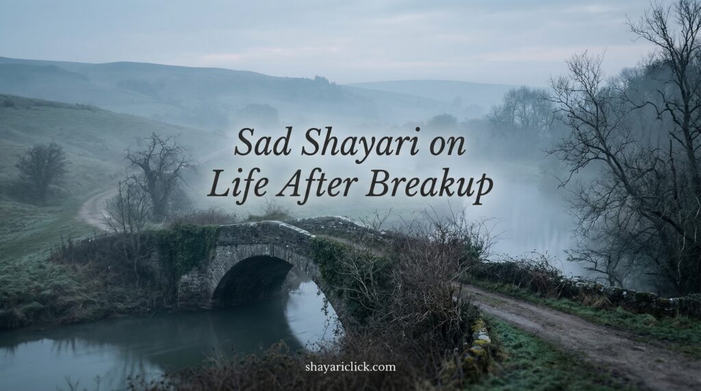 Sad Shayari on Life After Breakup