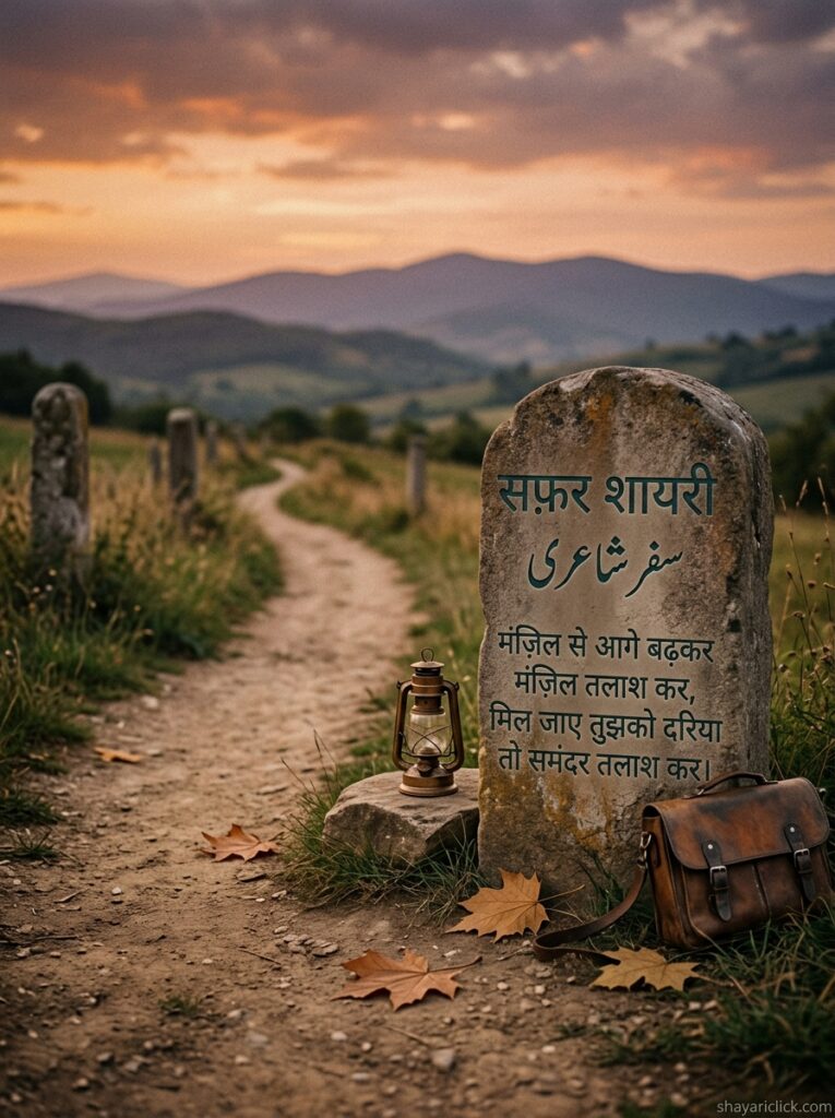 safar shayari