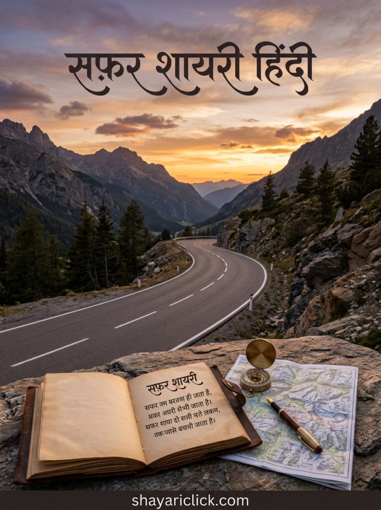 safar shayari hindi