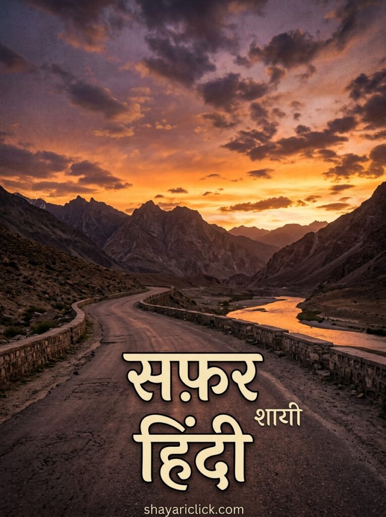 safar shayari hindi