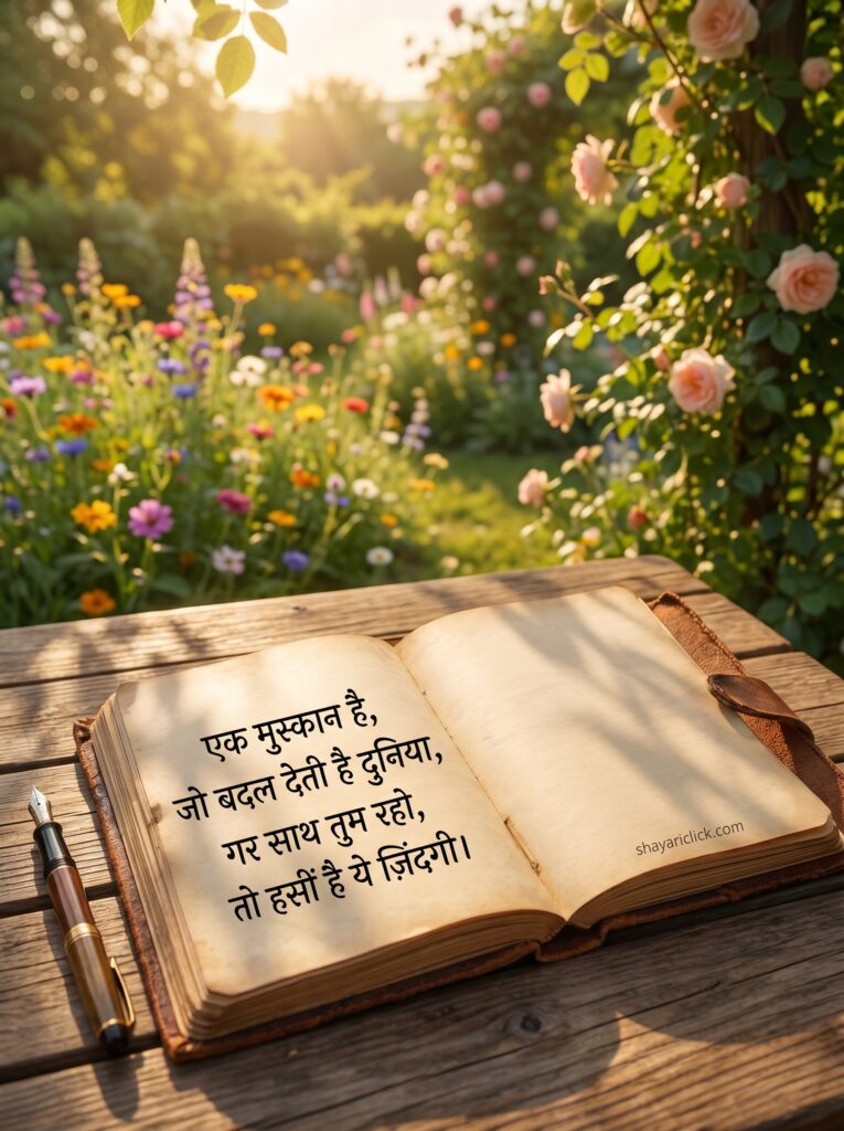 smile shayari 2 line in hindi