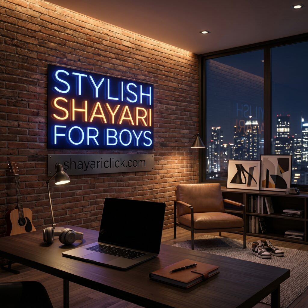 Stylish Shayari for Boys