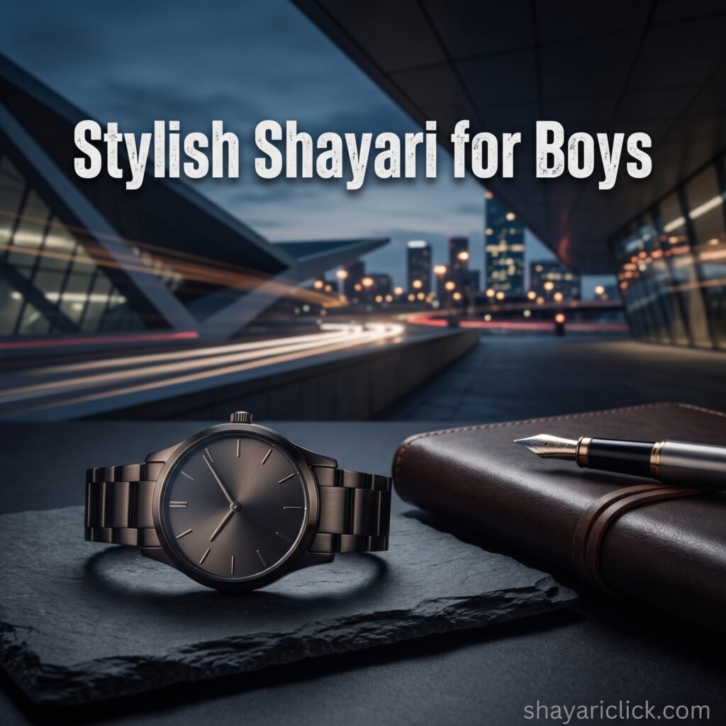 Stylish Shayari for Boys