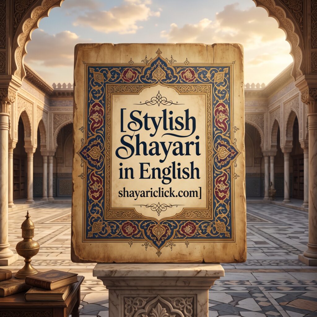 Stylish Shayari in English