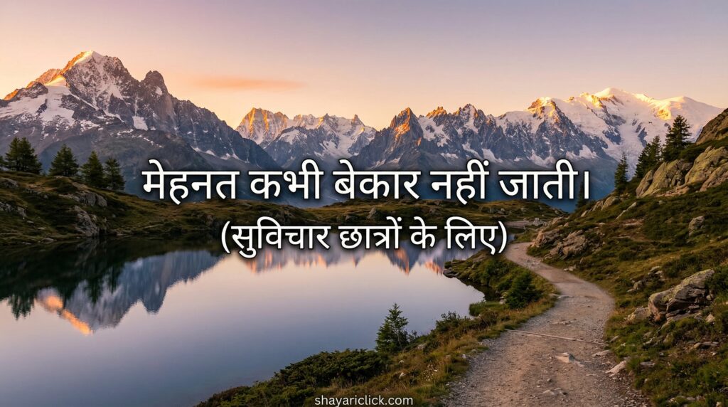 Suvichar for Students (सुविचार छात्रों के लिए)