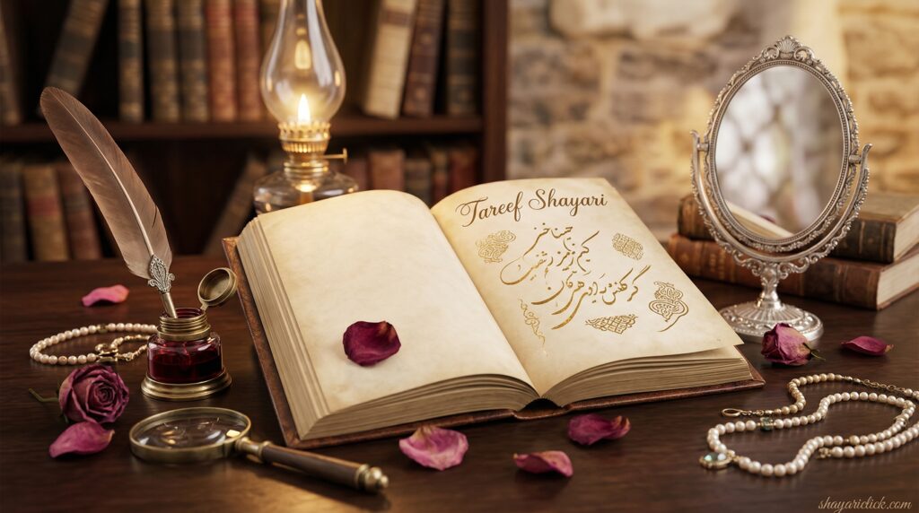 Tareef Shayari for Beautiful Girl