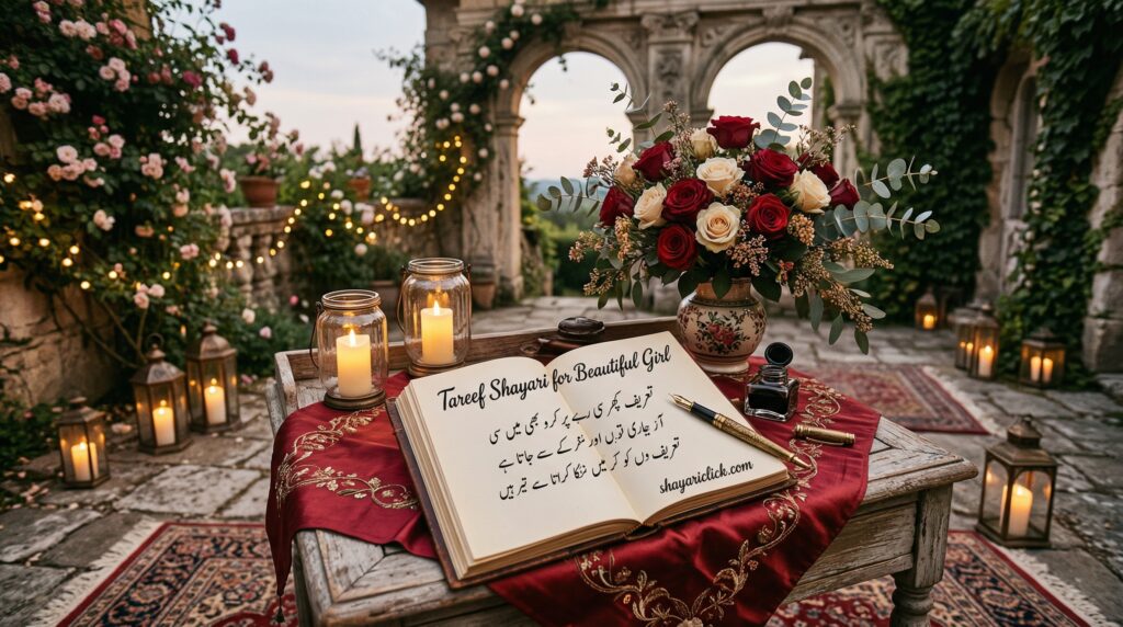 Tareef Shayari for Beautiful Girl