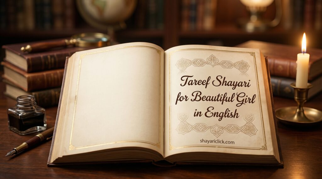 Tareef Shayari for Beautiful Girl in English