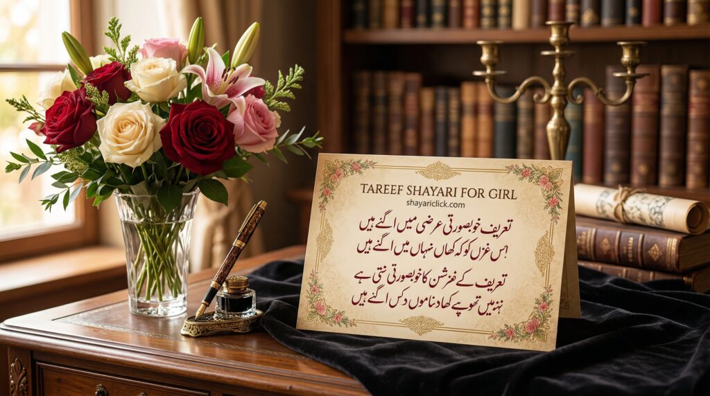 Tareef Shayari for Girl
