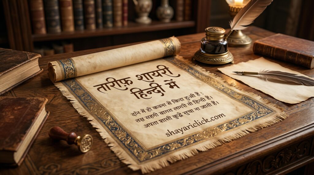 Tareef Shayari in Hindi