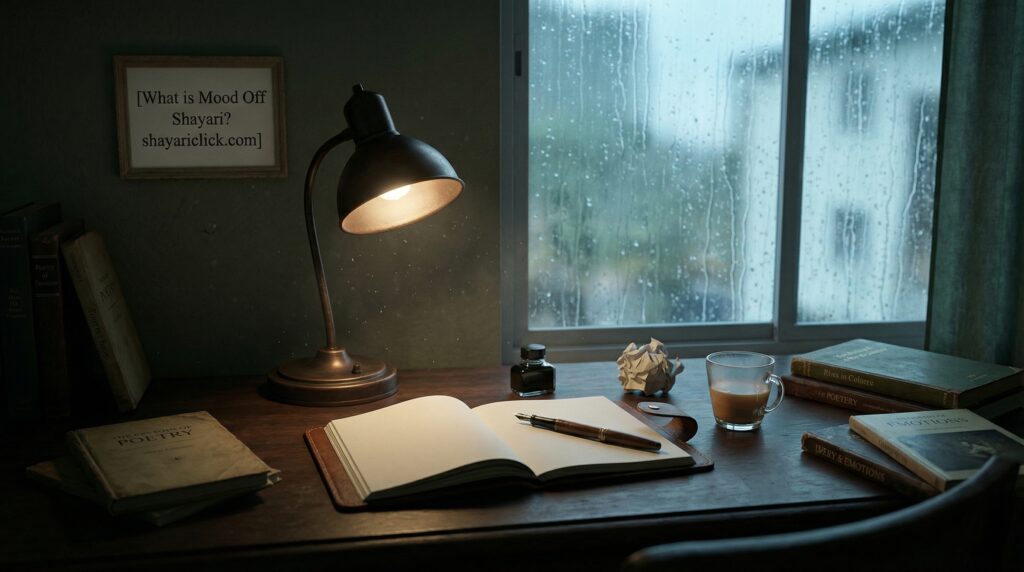 What is Mood Off Shayari?