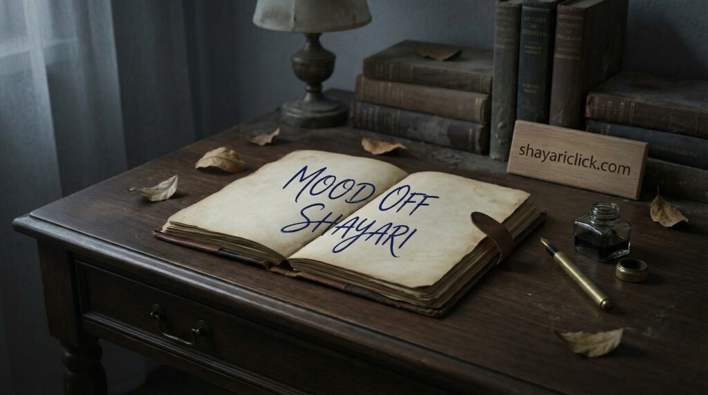 What is Mood Off Shayari?