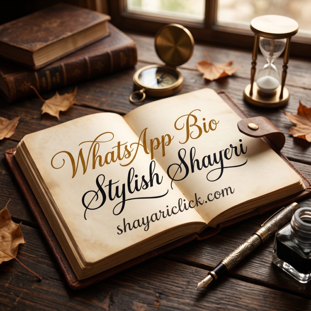 WhatsApp Bio Stylish Shayari