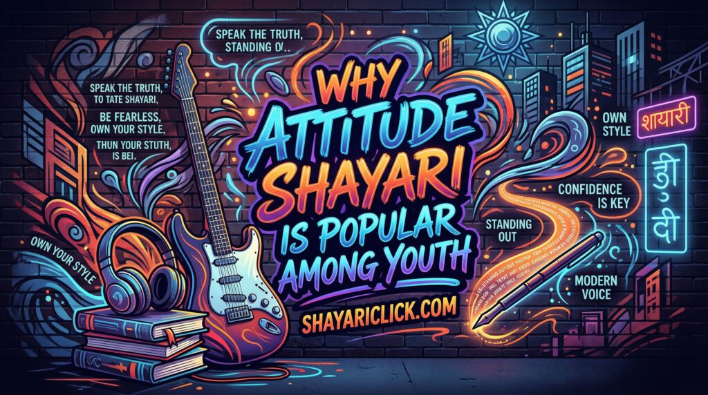 Why Attitude Shayari is Popular Among Youth