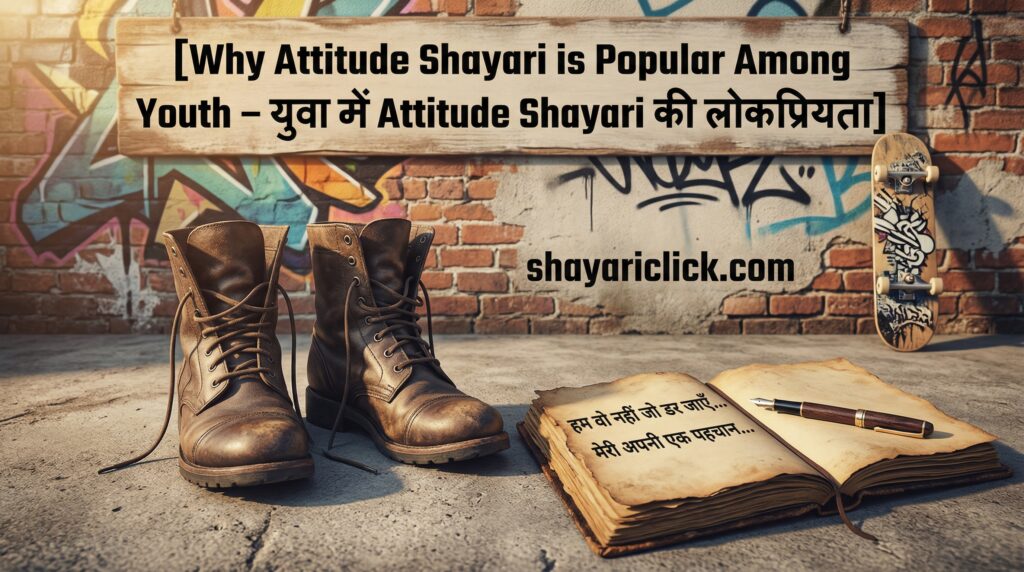 Why Attitude Shayari is Popular Among Youth – युवा में Attitude Shayari की लोकप्रियता