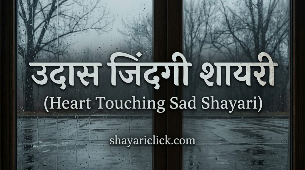 उदास जिंदगी शायरी (Heart Touching Sad Shayari)