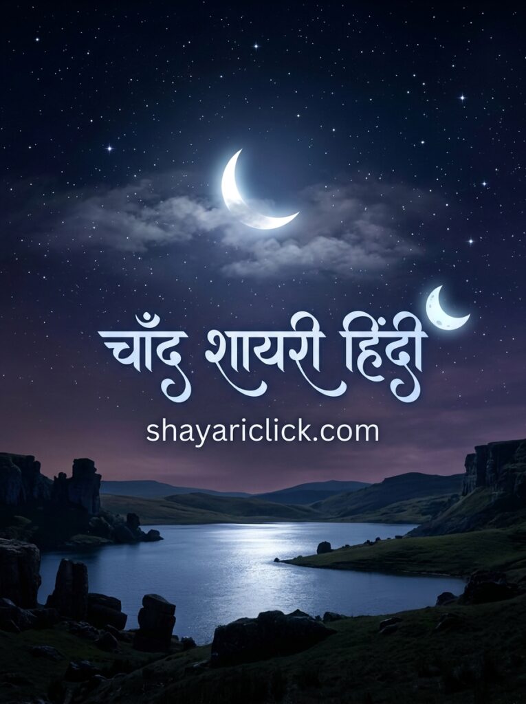 🌙 chand shayari hindi