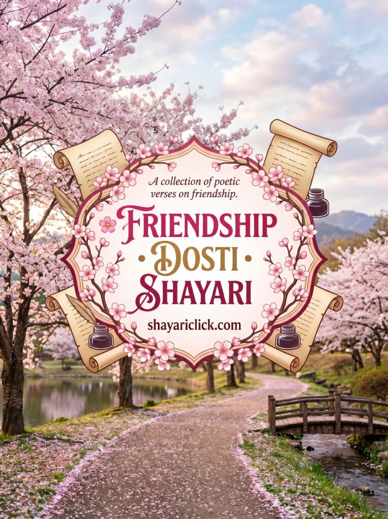 🌸 friendship dosti shayari