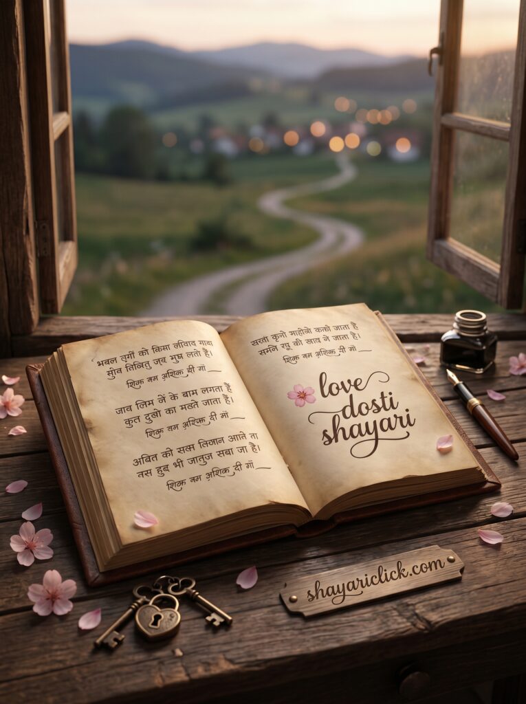 🌸 love dosti shayari