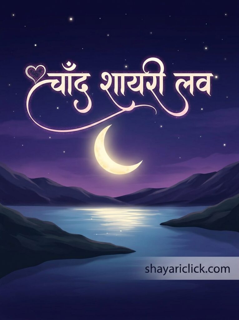 💖 chand shayari love